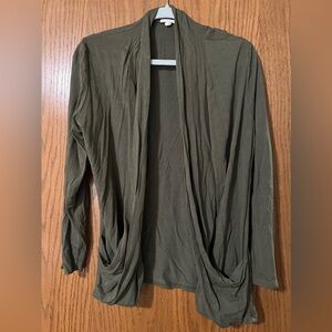 Olive green Maurices‘s cardigan size large